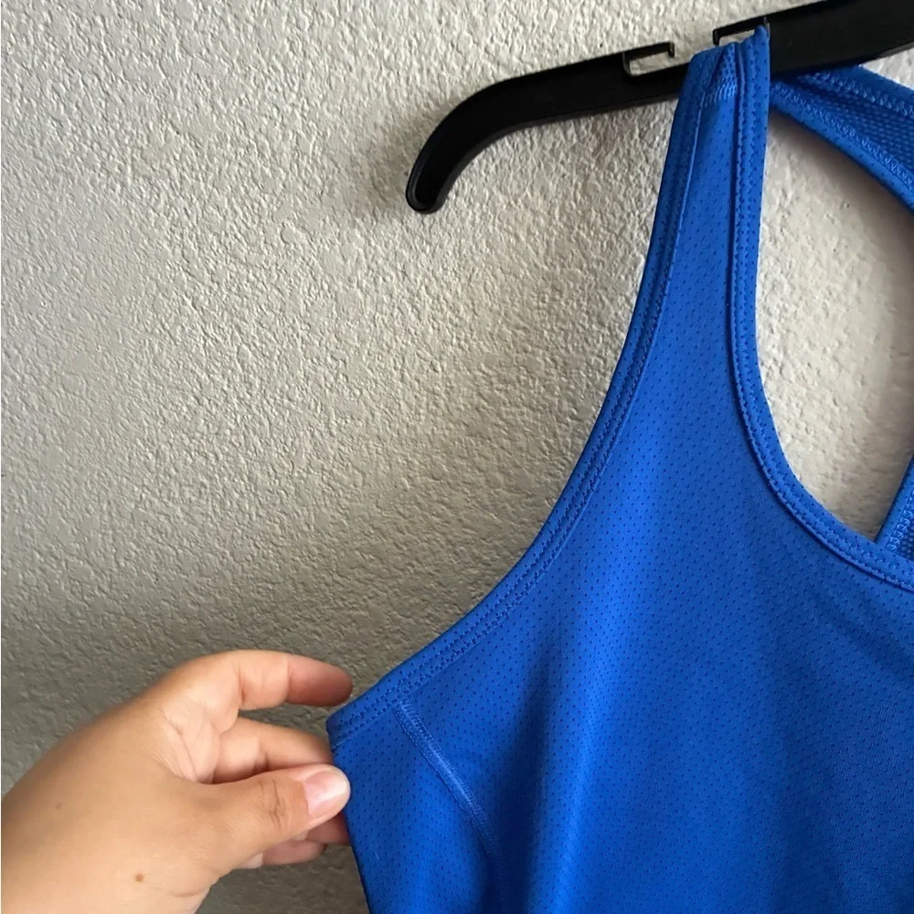 Nike Women's Royal Blue Tank Top M
